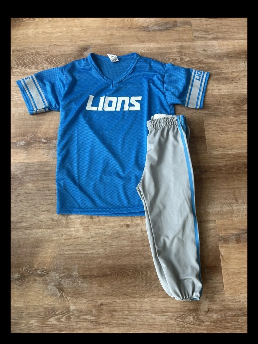 Franklin Kids Football Detroit Lions Costume Jersey & Pants- Medium